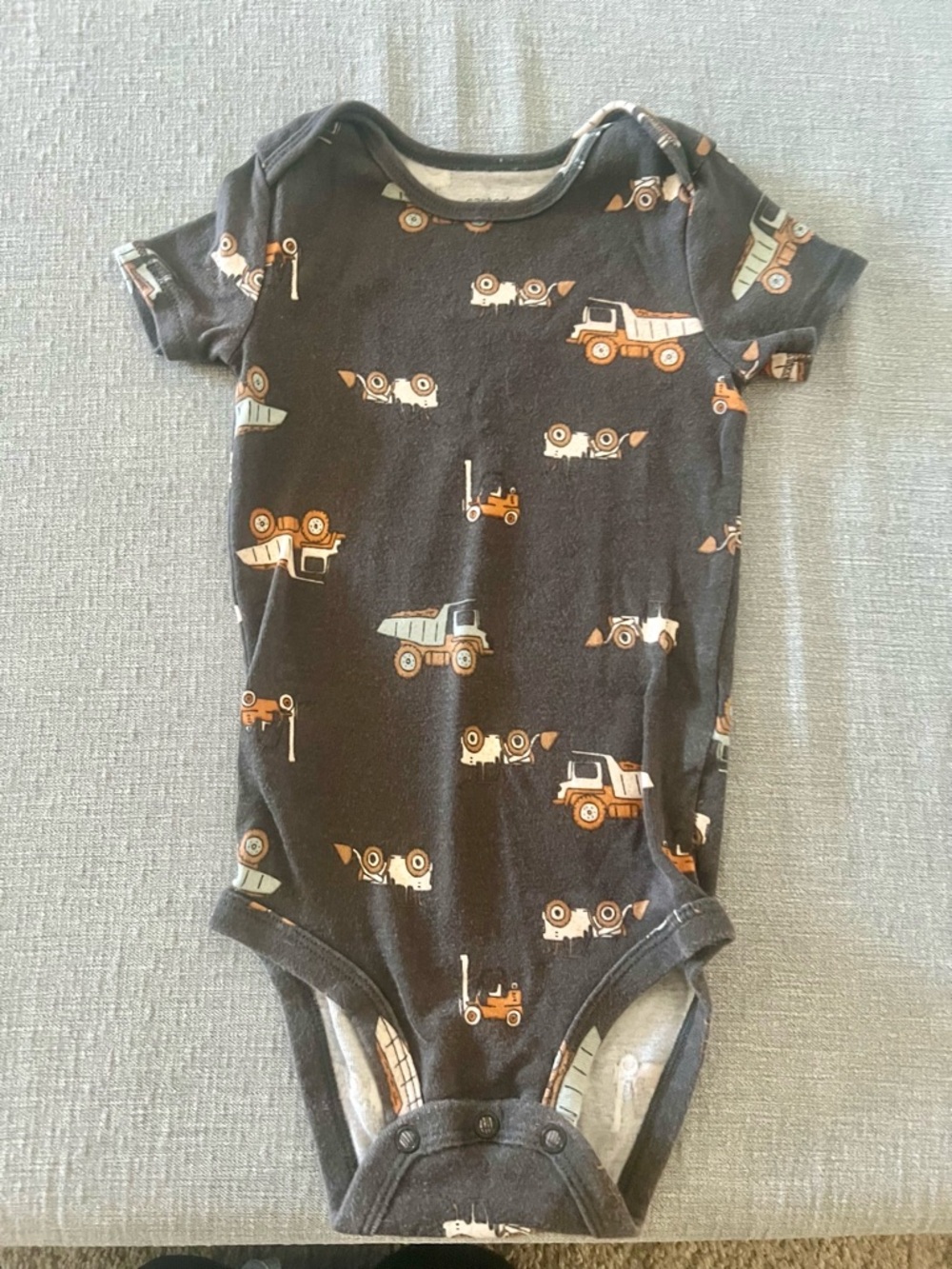 (6) Carter's Blue Adventure Graphic Short-Sleeve Bodysuit 24-month - Picture 2 of 7